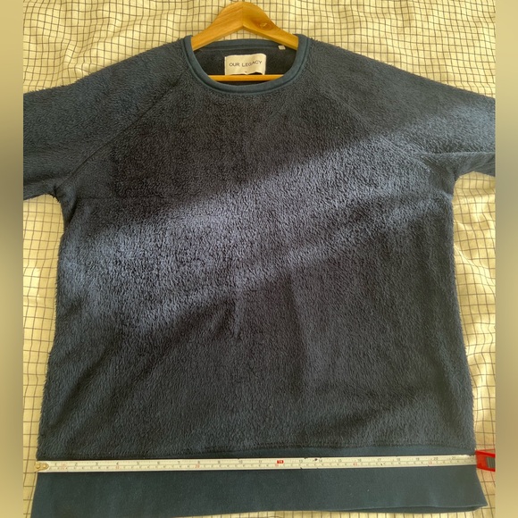 Our Legacy - Navy Polarfleece - 52 - XL - Picture 2 of 7